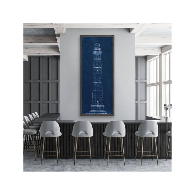 CAPE HENRY LIGHTHOUSE Blueprint - ELEVATION - Foundry