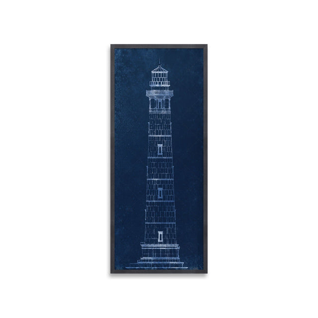 CAPE HENRY LIGHTHOUSE Blueprint  - ELEVATION - Foundry