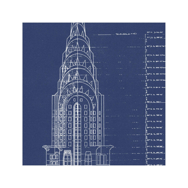 CHRYSLER BUILDING Elevations - Foundry