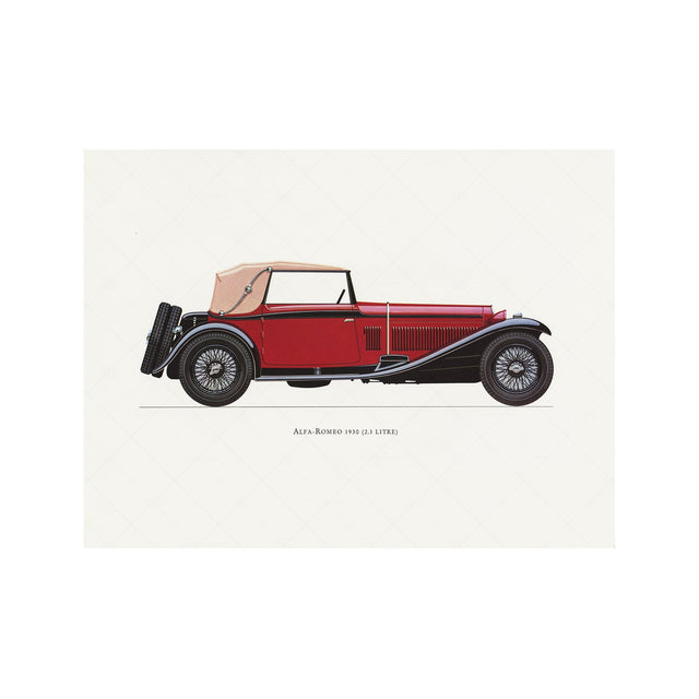 CLASSIC CAR - ALFA ROMEO (2,3 Litre), 1930 - Foundry