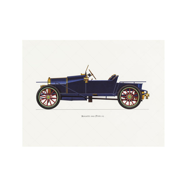 CLASSIC CAR - BUGATTI (Type 13), 1910 - Foundry