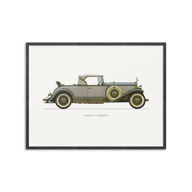 CLASSIC CAR - CADILLAC (Type V16), 1931 - Foundry