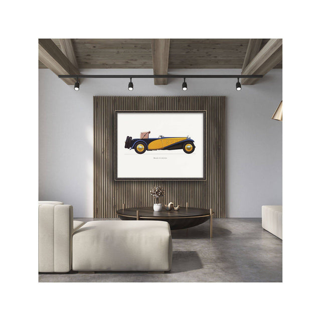 CLASSIC CAR - DELAGE (DS SS 100), 1933 - Foundry