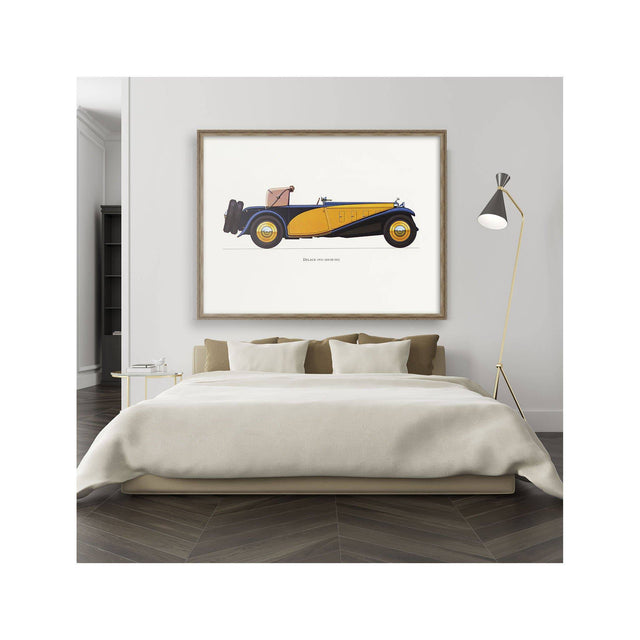 CLASSIC CAR - DELAGE (DS SS 100), 1933 - Foundry