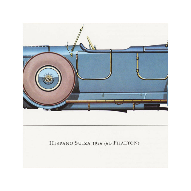 CLASSIC CAR - HISPANO SUIZA (6 B Phaeton), 1926 - Foundry