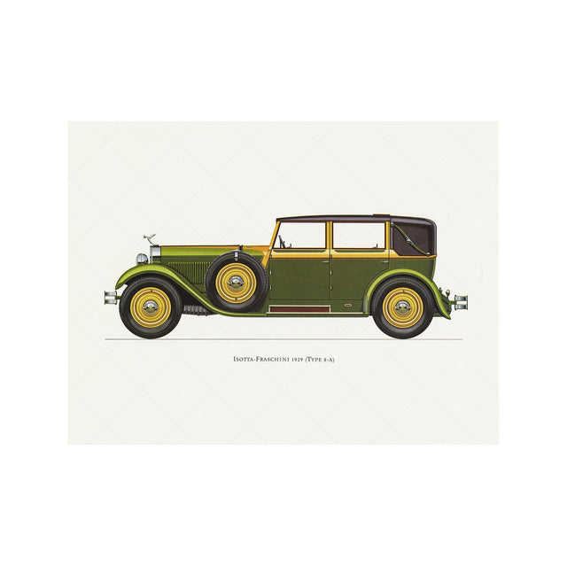 CLASSIC CAR - ISOTTA-FRASCHINI (Type 8-A), 1929 - Foundry