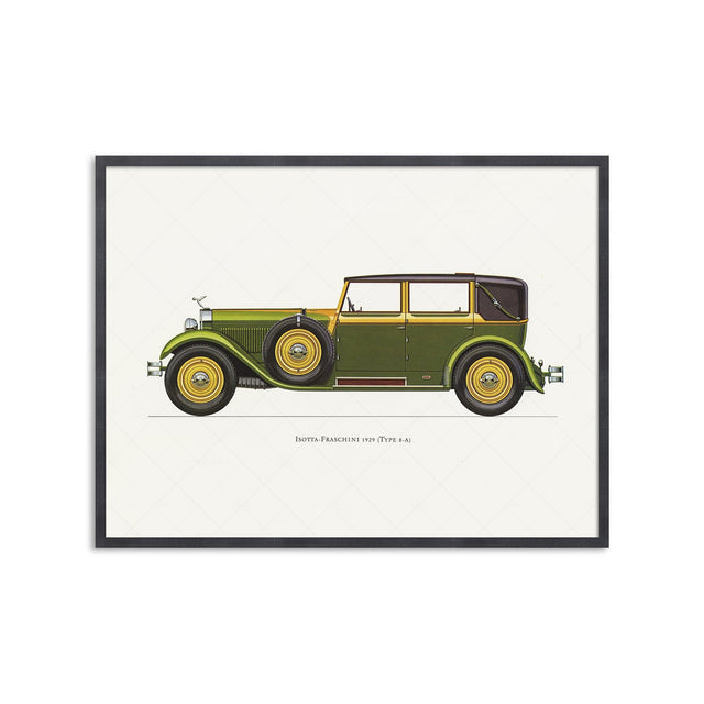 CLASSIC CAR - ISOTTA-FRASCHINI (Type 8-A), 1929 - Foundry
