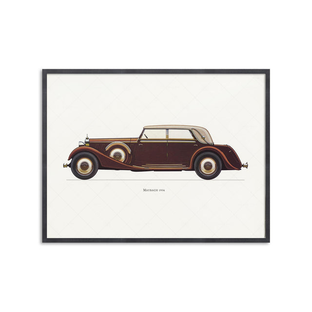 CLASSIC CAR - MAYBACH, 1936 - Foundry