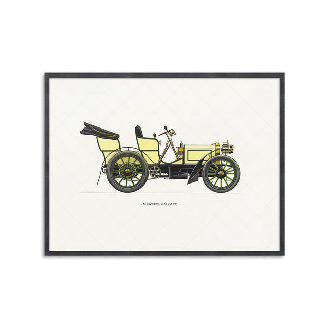 CLASSIC CAR - MERCEDES (35 PS), 1900 - Foundry