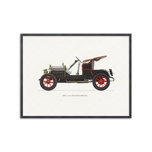 CLASSIC CAR - OPEL (Type Doktorwagen), 1909 - Foundry