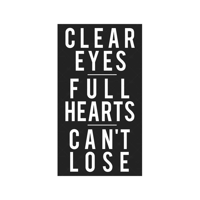 CLEAR EYES, FULL HEARTS, Can't Lose - Foundry