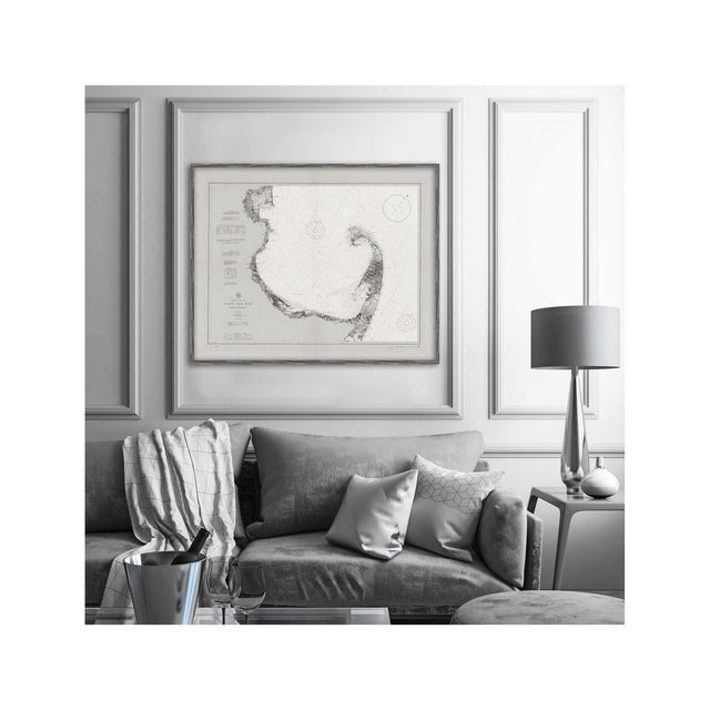 Coast Chart No. 110 - CAPE COD BAY - Foundry