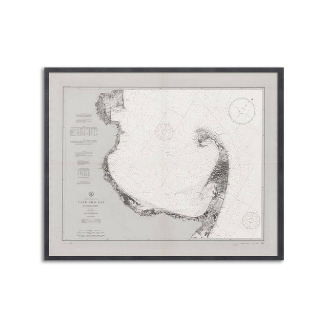 Coast Chart No. 110 - CAPE COD BAY - Foundry