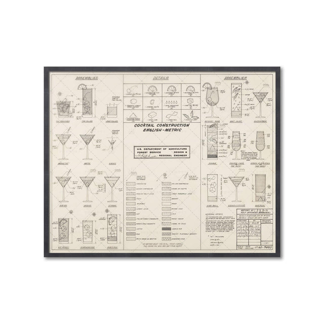COCKTAIL CONSTRUCTION Illustration - Foundry