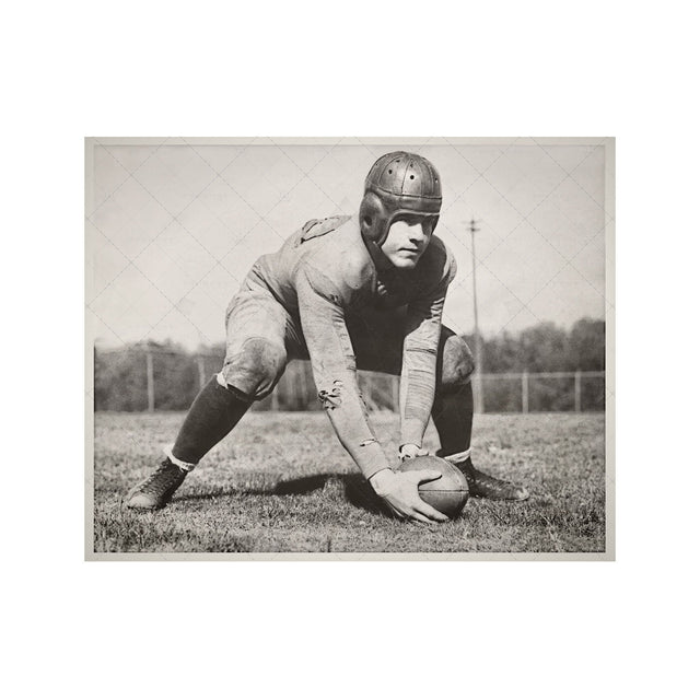 COLLEGIATE FOOTBALL ATHLETE Photograph - Foundry