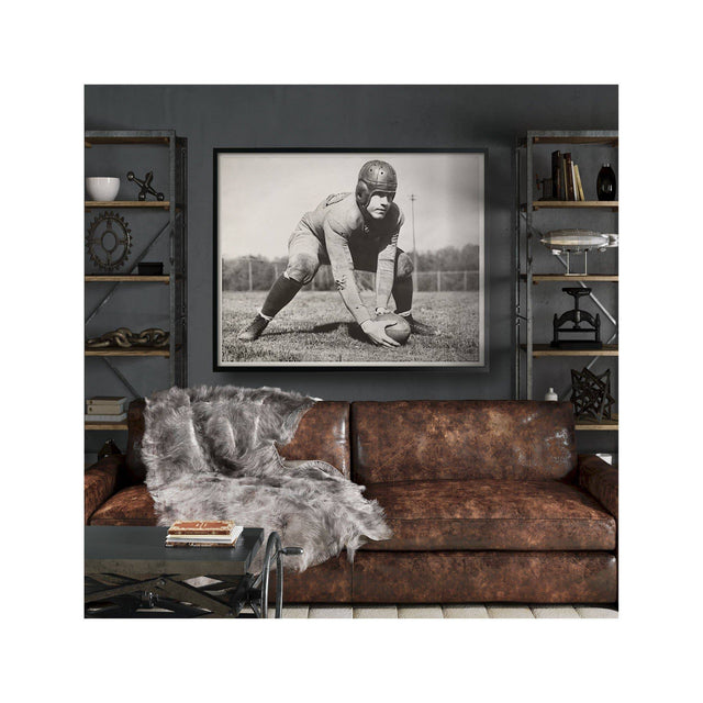 COLLEGIATE FOOTBALL ATHLETE Photograph - Foundry