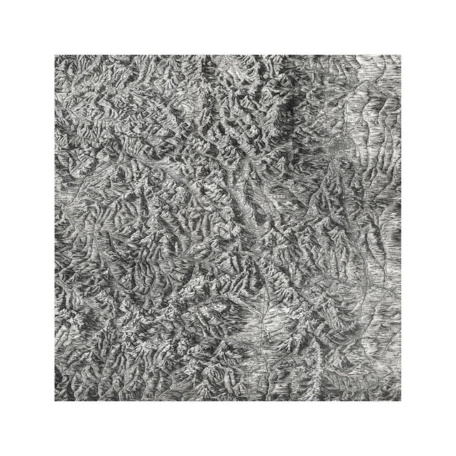 Colorado ROCKY MOUNTAIN RANGE Map - Foundry