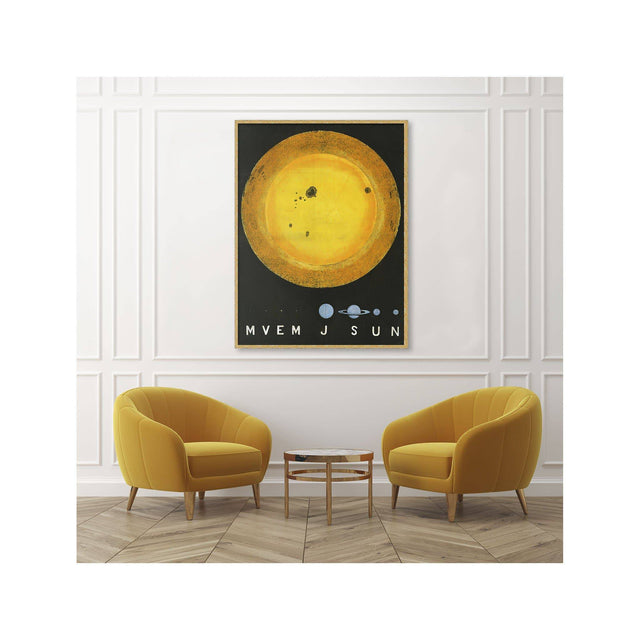 COMPARATIVE SIZES of the PLANETS - Foundry