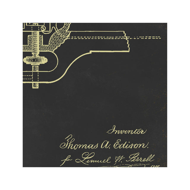 EDISON LIGHT BULB Patent #5 - Foundry