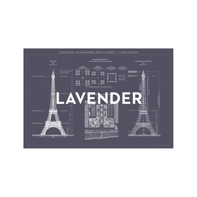 EIFFEL TOWER - ELEVATION, DIAGRAMMES, EMPLACEMENT A L'EXPOSITION - Foundry