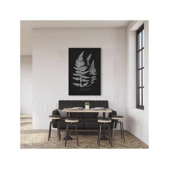 FERN ART: 1859 ENGLISH FERN #17 - Foundry