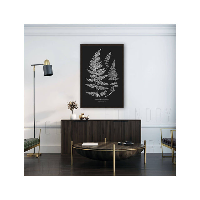 FERN ART: 1859 ENGLISH FERN #17 - Foundry