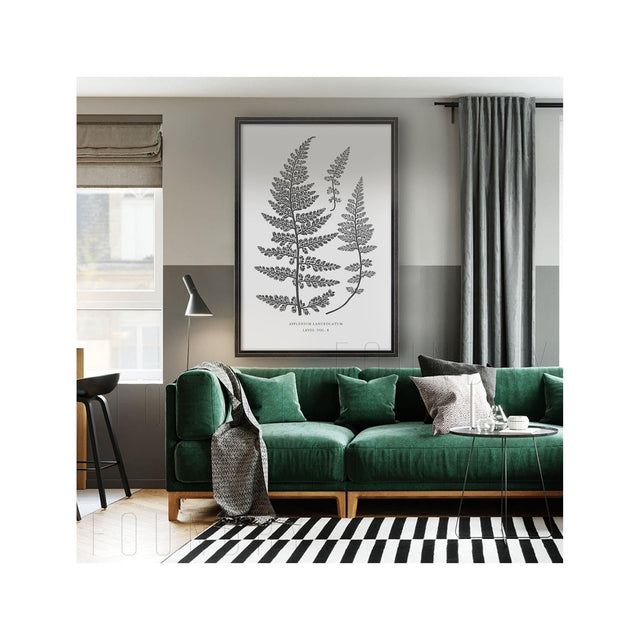 FERN ART: 1859 ENGLISH FERN #17 - Foundry