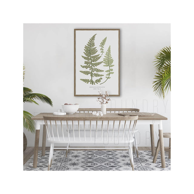FERN ART: 1859 ENGLISH FERN #17 - Foundry