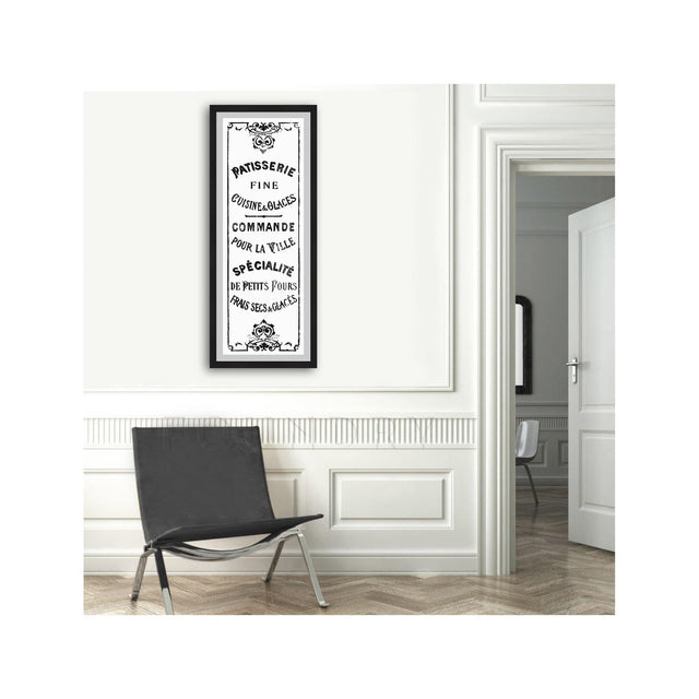FRENCH PATISSERIE Sign - Foundry