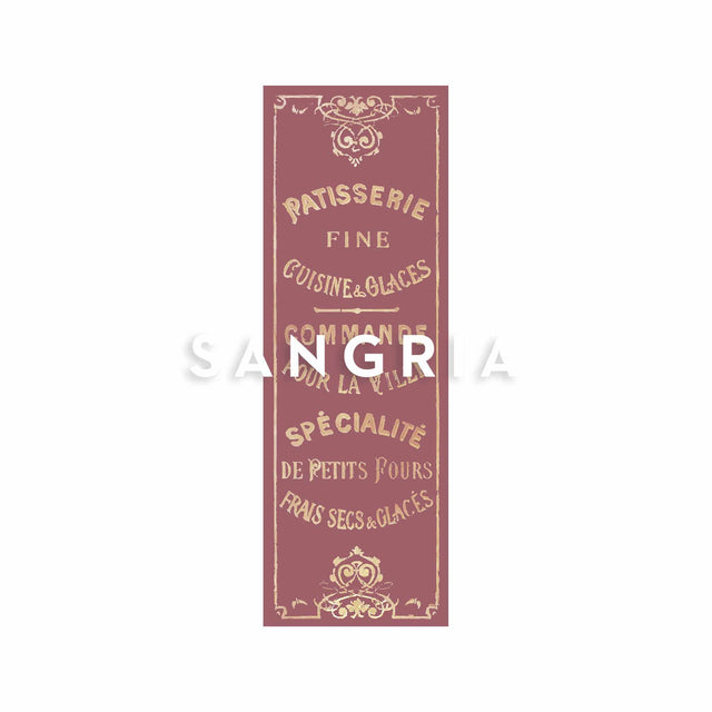 FRENCH PATISSERIE Sign - Foundry