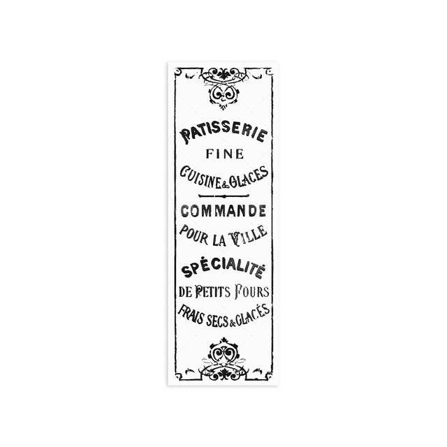 FRENCH PATISSERIE Sign - Foundry