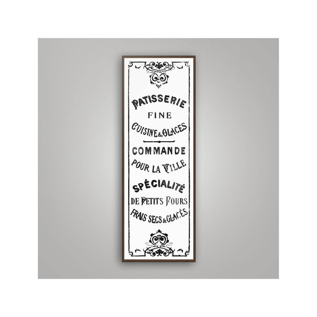 FRENCH PATISSERIE Sign - Foundry
