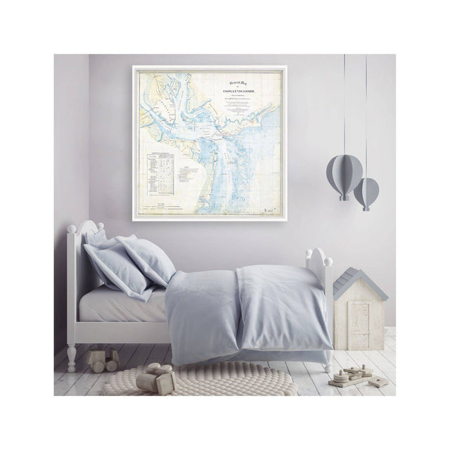 GENERAL MAP of CHARLESTON HARBOR - Foundry