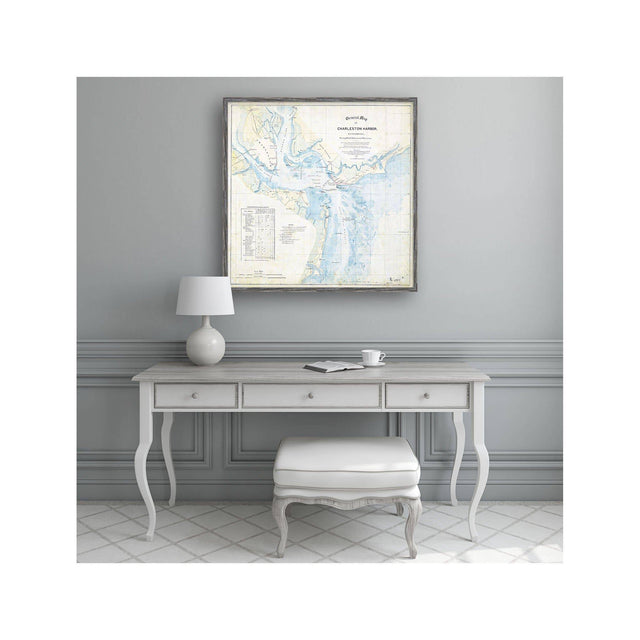 GENERAL MAP of CHARLESTON HARBOR - Foundry