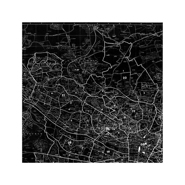 GLASGOW, SCOTLAND Map - Foundry