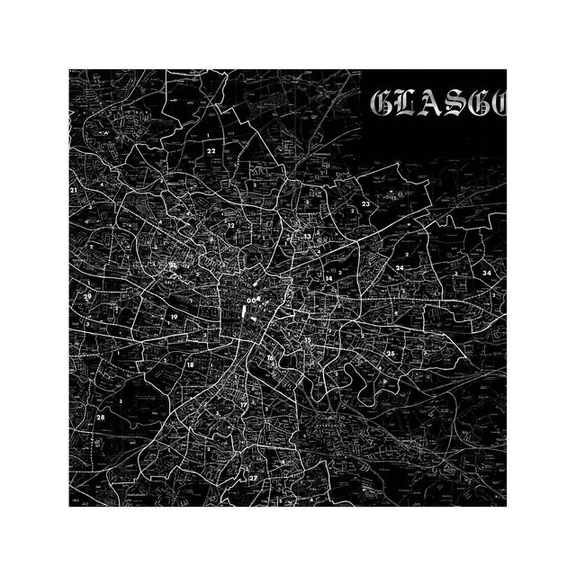 GLASGOW, SCOTLAND Map - Foundry