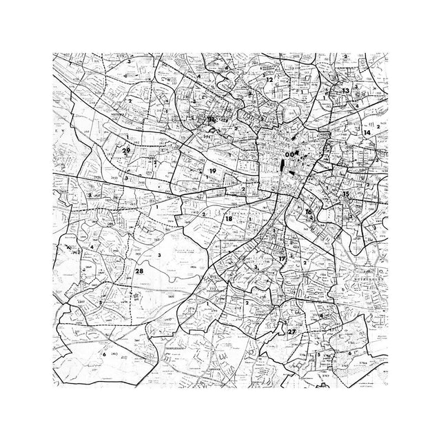 GLASGOW, SCOTLAND Map - Foundry
