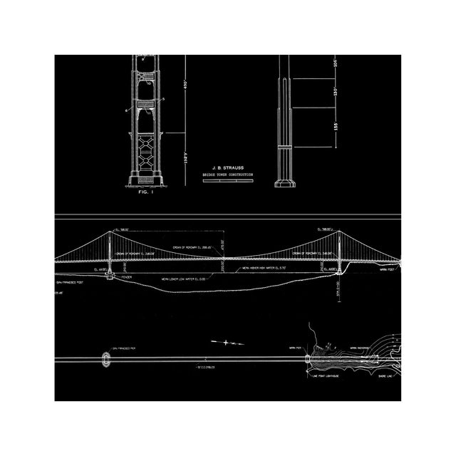 GOLDEN GATE BRIDGE Blueprint - Foundry