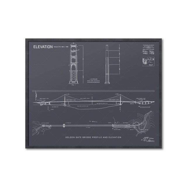 GOLDEN GATE BRIDGE Blueprint - Foundry