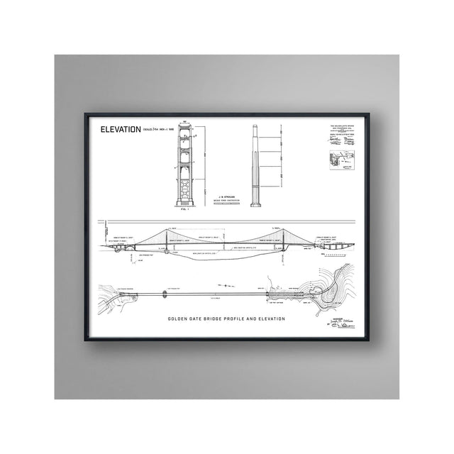 GOLDEN GATE BRIDGE Blueprint - Foundry