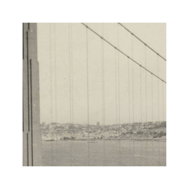 GOLDEN GATE BRIDGE Postcard, 1943 - Foundry