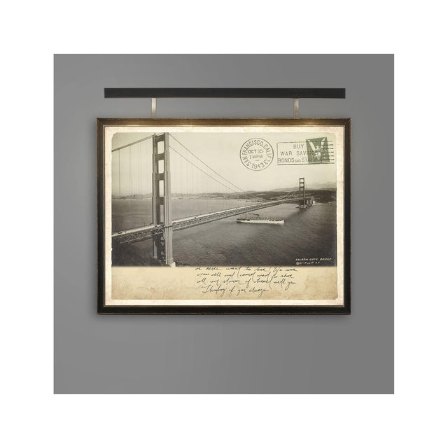 GOLDEN GATE BRIDGE Postcard, 1943 - Foundry