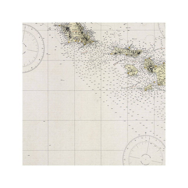 HAWAIIAN ISLANDS Map - Foundry
