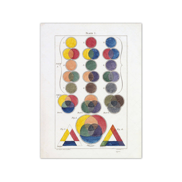 HAYTER'S COLOR THEORY - Plate 1 - Foundry