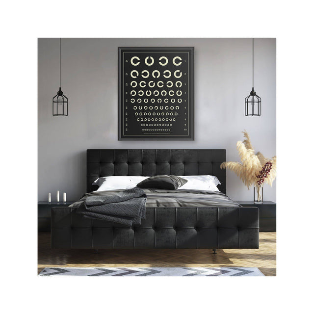 HERMAN SNELLEN "TUMBLING Cs" Eye Chart - Foundry