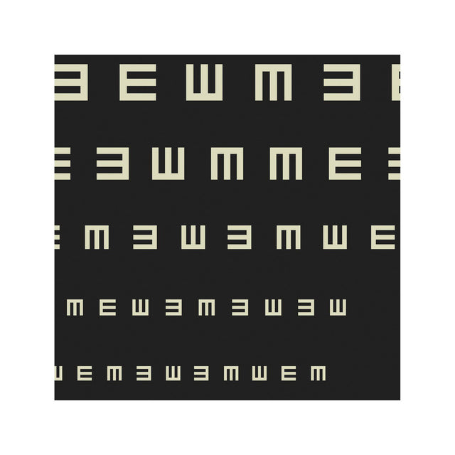 HERMAN SNELLEN "TUMBLING E's" Eye Chart - Foundry