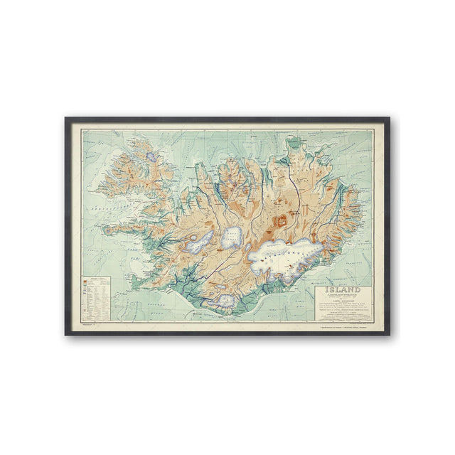 ICELAND Map - Foundry