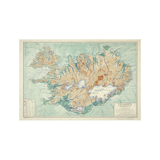 ICELAND Map - Foundry
