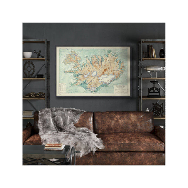 ICELAND Map - Foundry