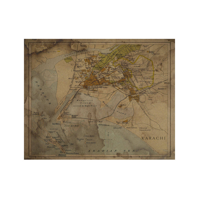 KARACHI, PAKISTAN Map - Foundry